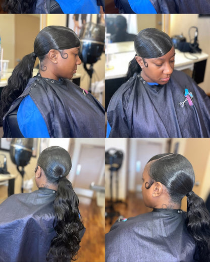 Raw Body Wave Double Drawn bundles