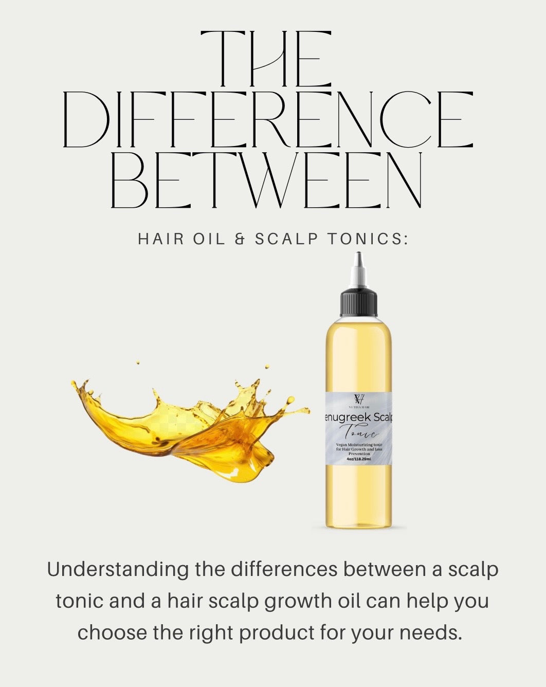 Fenugreek Scalp Tonic