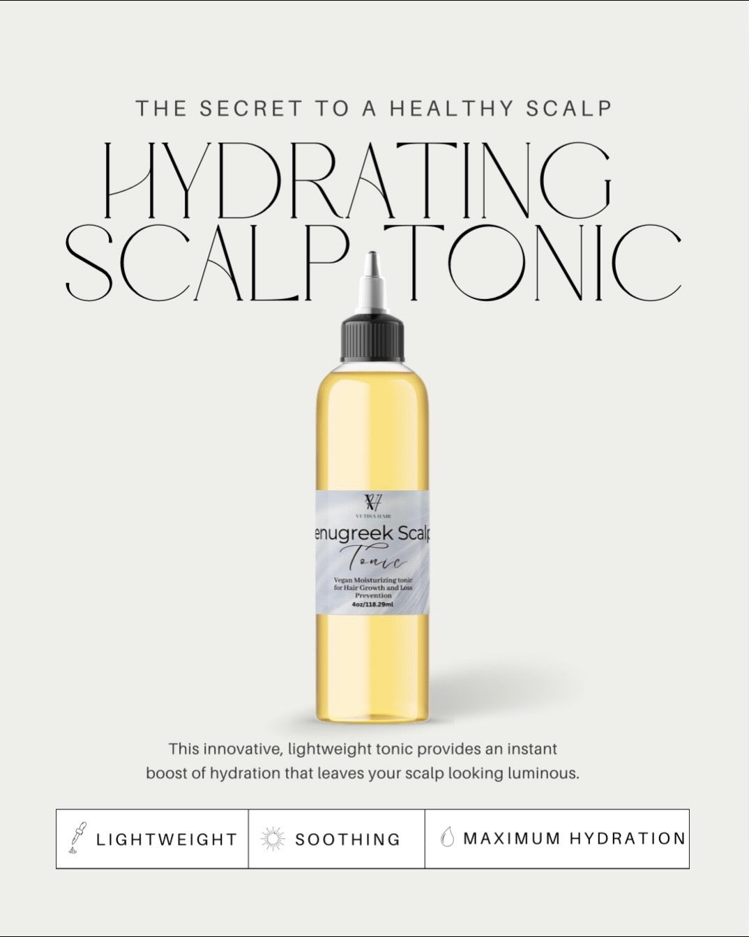 Fenugreek Scalp Tonic